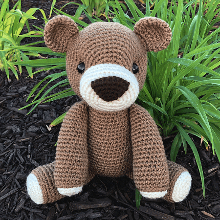 Benedict, The Bear Free Amigurumi Pattern by Jess Huff