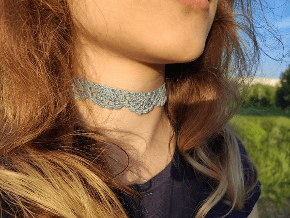 Crochet Choker Pattern by Bravo Bijou