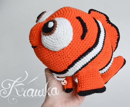 Crochet Clown Fish Pattern by Krawka