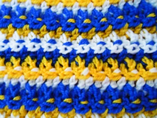 Crochet Interweave Stitch Tutorial