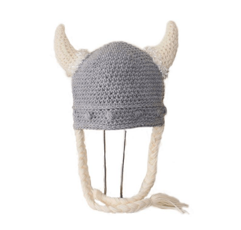 Crochet Viking Hat With Braids Pattern by Cutie Geek Creation