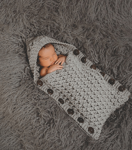 Crochet Windchill Baby Cocoon Pattern by Crochet By Jennifer