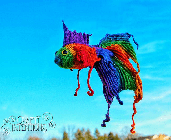 Fancy Fish Crochet Pattern by Crafty Intentions