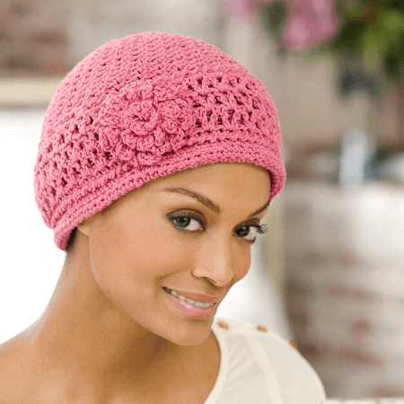 Free Chemo Cap Pattern by Red Heart