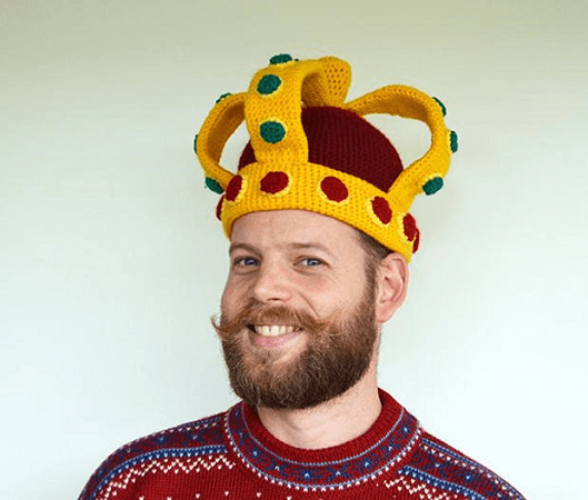 Royal Crown Crochet Pattern by Vliegende Hollander