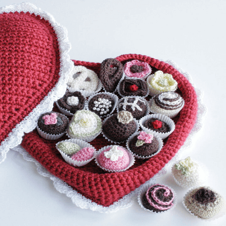 Chocolate Valentine Crochet Pattern by Michele Wilcox