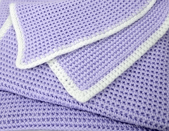 Crochet Waffle Stitch Baby Blanket Pattern by Knit And Crochet Ever After