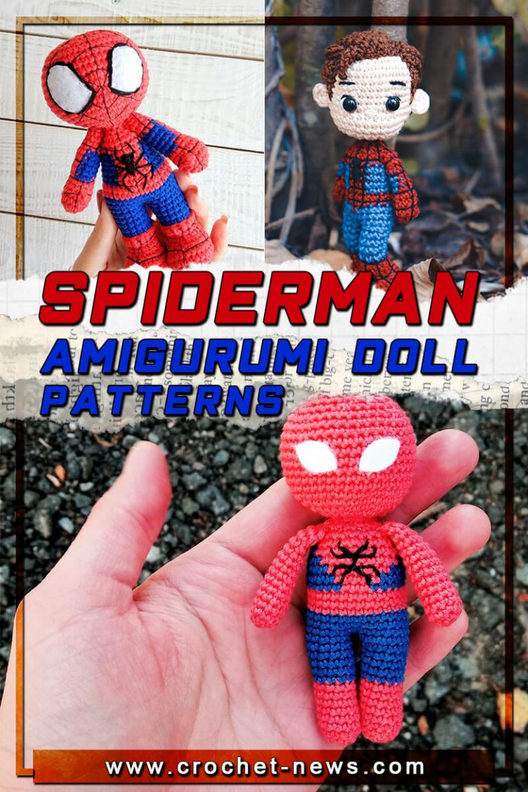 14 Spiderman Amigurumi Doll Patterns Crochet News