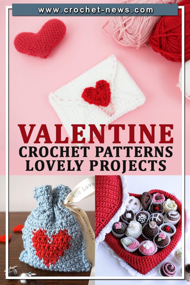 VALENTINE CROCHET PATTERNS LOVELY PROJECTS