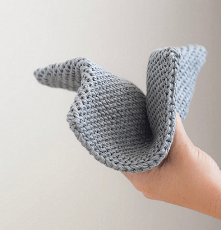 Best Modern Hot Pad Crochet Pattern by Mama In A Stitch