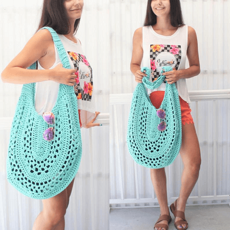 Celia Summer Handbag Crochet Pattern by The Easy Design
