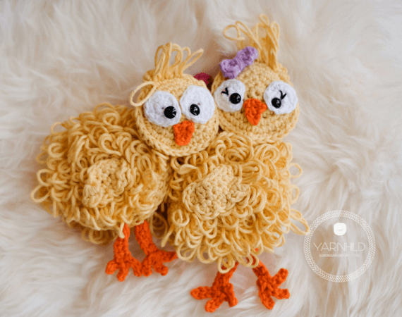 Crochet Easter Chicks Pattern by Yarn Hild