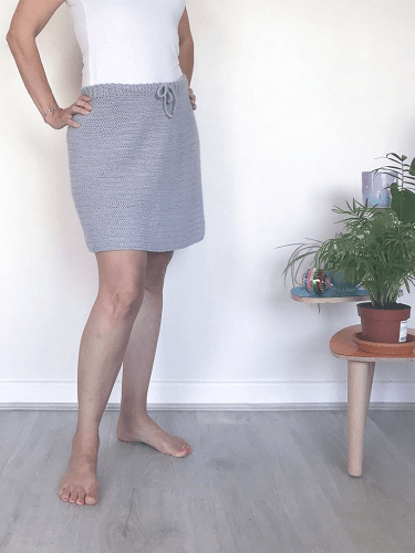 Crochet Skirt Pattern by Dora Does