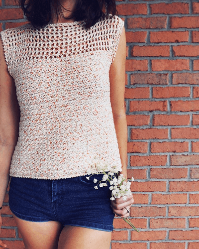 Dreamsicle Tee Crochet Pattern by Sigoi Macaroni