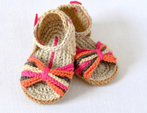 24 Adorable Crochet Baby Sandals Patterns - Crochet News