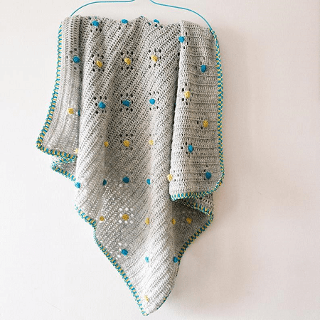 Jay Baby Blanket Crochet Pattern by Knothing Usual