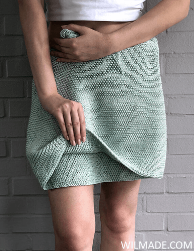 Reversible Crochet Skirt Pattern by Wilmade