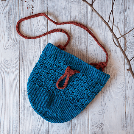 Summer Chic Crochet Bag Pattern by Yarnspirations