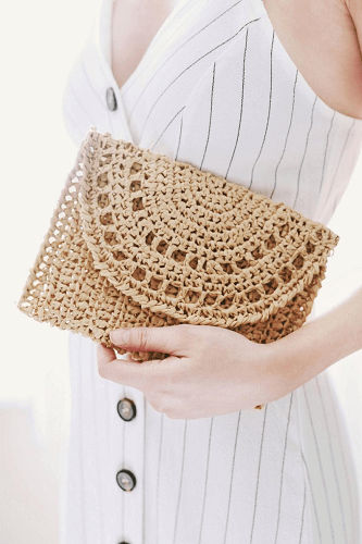 Summer Crochet Clutch Bag Pattern by Darling Jadore