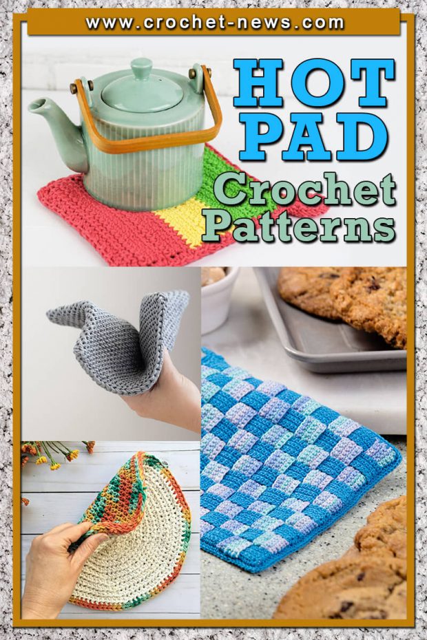 25 Crochet Hot Pad Patterns Crochet News