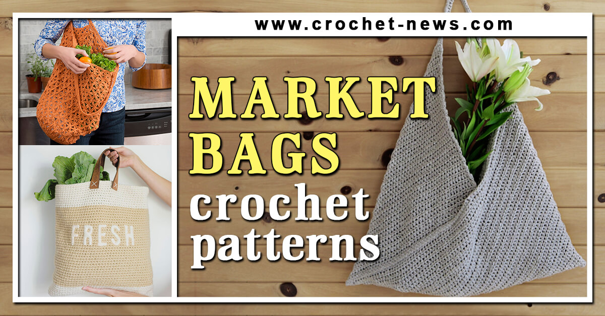 32 Crochet Market Bag Patterns