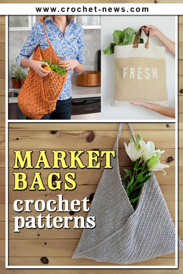 40 Free Crochet Market Bag Patterns for Beginners