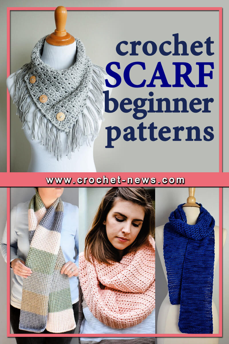 37 Crochet Scarf Beginner Patterns - Crochet News