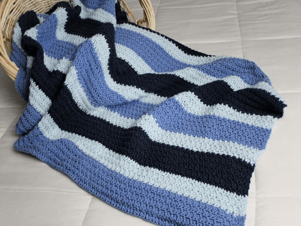 Dude Blanket Free Crochet Pattern by Two Brothers Blankets