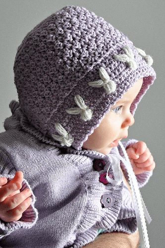 Hunny Bunny Bonnet Crochet Pattern by Sincerely Pam