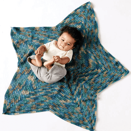 Starlight Crochet Blanket Pattern by Yarnspirations