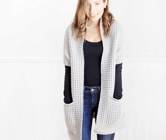 17 Crochet Long Cardigan Patterns - Crochet News