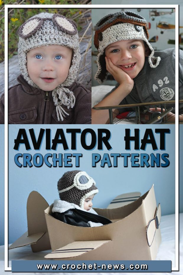 CROCHET AVIATOR HAT PATTERNS