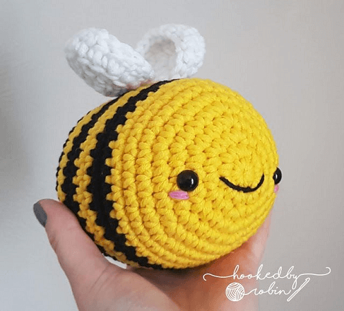 Amigurumi Bumblebee Pattern by Hooked Up By Robin