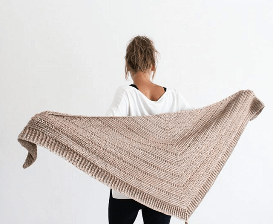 Branch Out Shawl Crochet Pattern by Kay Krochets