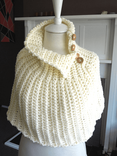 Cape Crochet Pattern by Sarah Taylor Designer