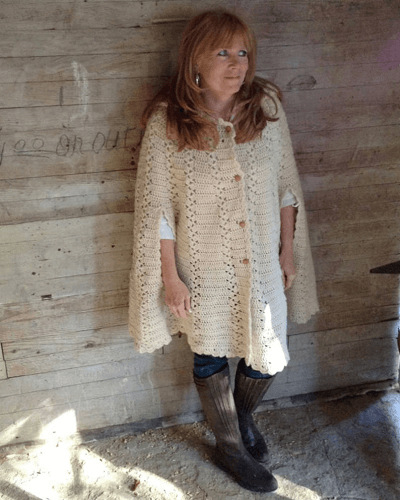 Crochet Cape Pattern by Maggie's Crochet