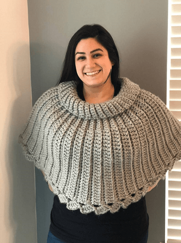 Crochet Capelet Pattern by Sarah Taylor Designer