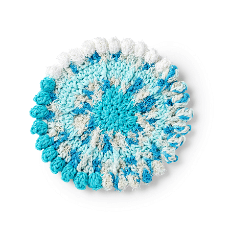 Crochet Dish Scrubber Pattern by Yarnspirations