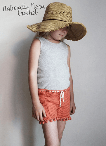 Crochet Isla Shorts Pattern by Naturally Nora Crochet