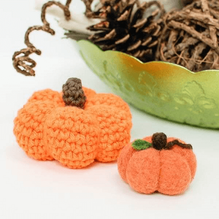 Amigurumi Pumpkin Crochet Pattern by Petals To Picots