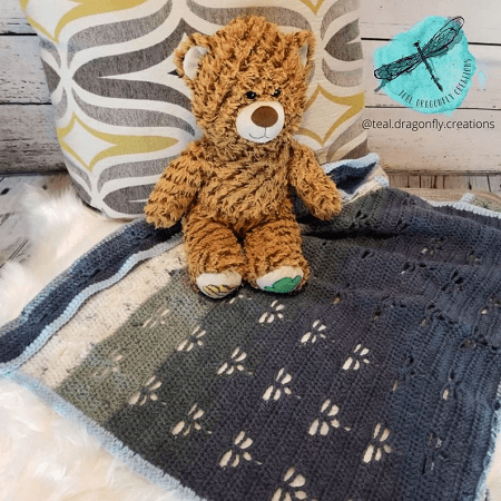 Dragonfly Grace Blanket Crochet Pattern by Dragonfly Creations 83