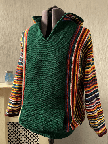 Stash Buster Sweater Crochet Pattern by Seyhall Crochet Design