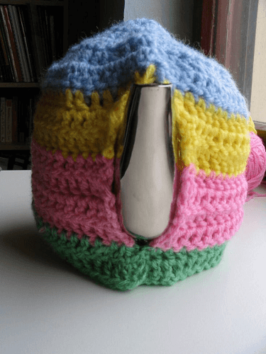Straightforward Tea Cozy Crochet Pattern by The Adventures Of The Gingerbread Lady