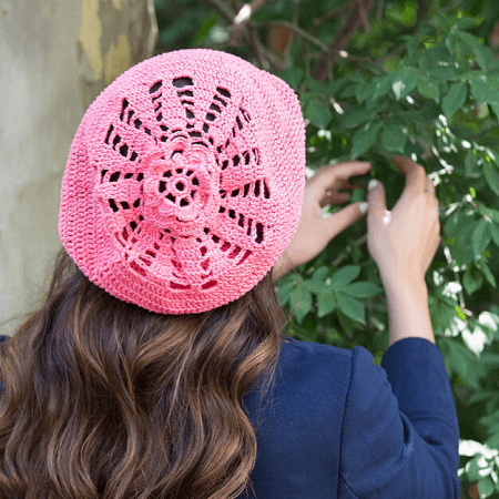Summer Comfort Beanie Crochet Pattern by Yarnspirations