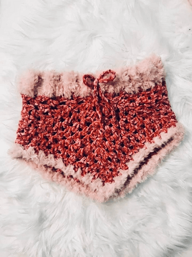 Velvet And Fur Booty Shorts Crochet Pattern by Modern Stitches With T