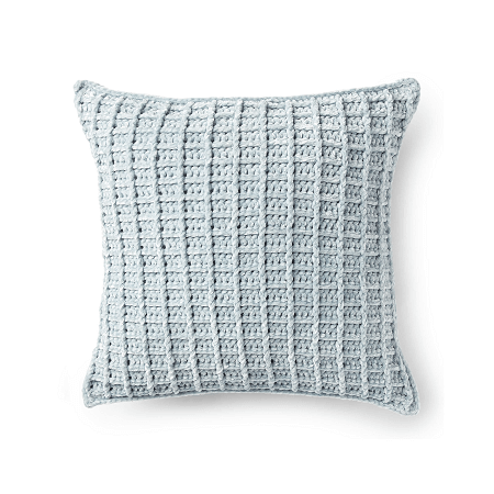 Waffle Crochet Pillow Pattern by Bernat
