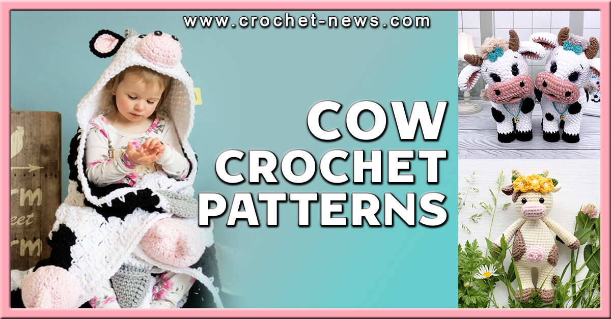 32 Crochet Cow Patterns