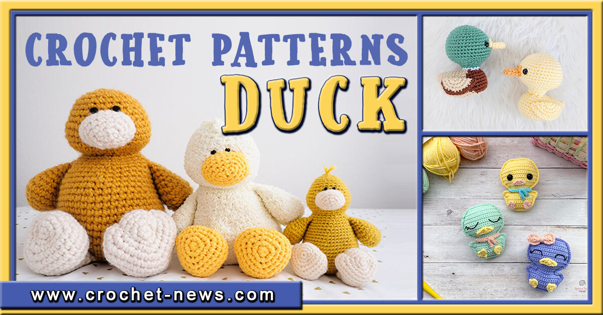 12 Crochet Duck Patterns