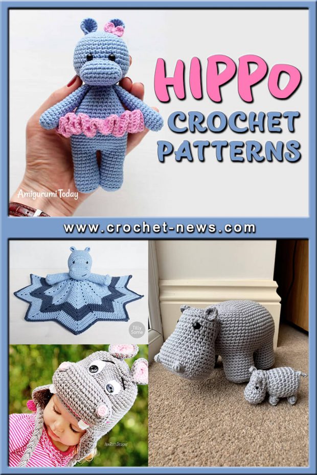 CROCHET HIPPO PATTERNS