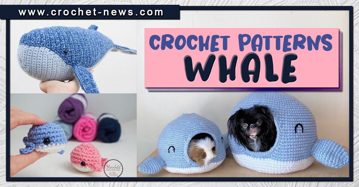 12 Crochet Whale Patterns